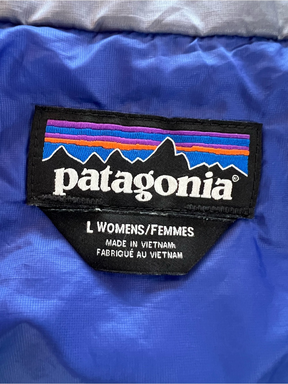 Patagonia Women’s Nano Puff Full Zip Vest Size Large Purple Primaloft STY84247 - Picture 12 of 14